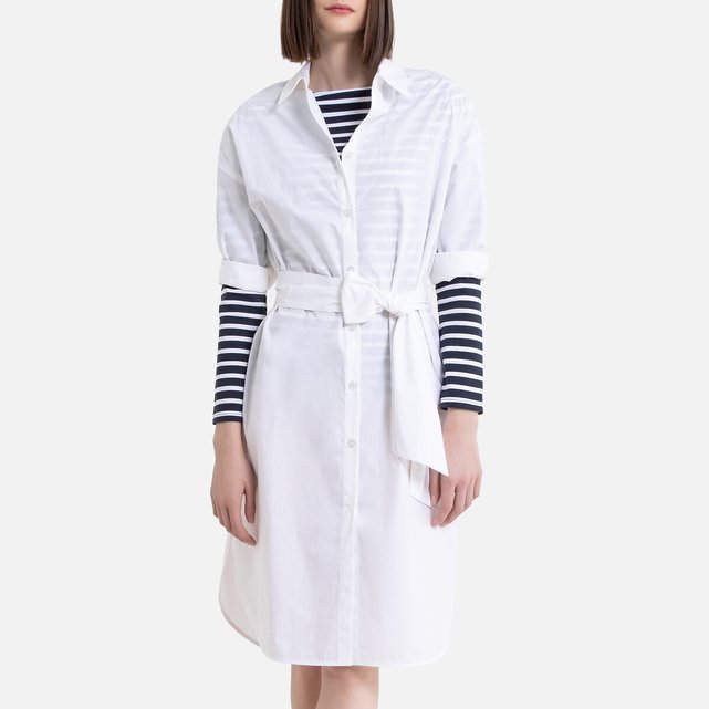 mid length shirt dress