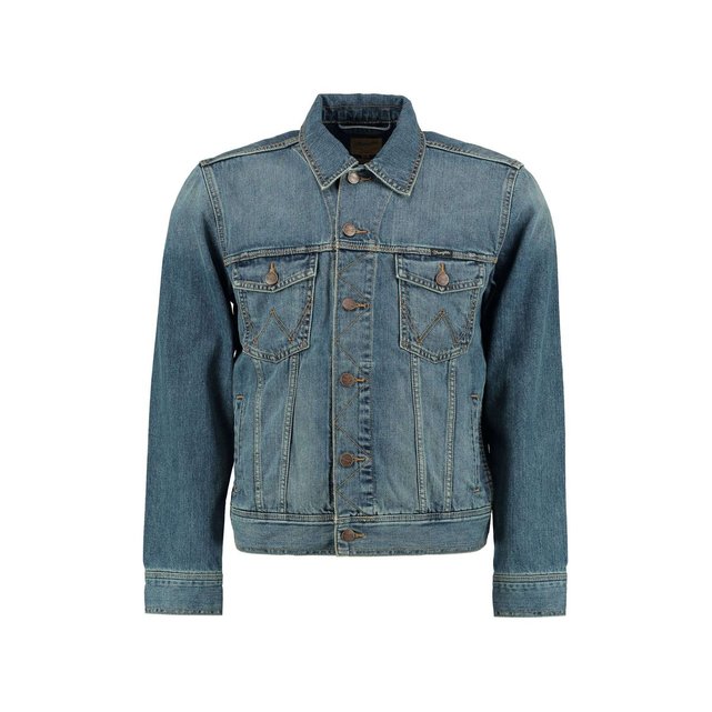 Veste western wrangler bleu delave bleu Wrangler | La Redoute Veste western wrangler bleu delave bleu Wrangler | La Redoute