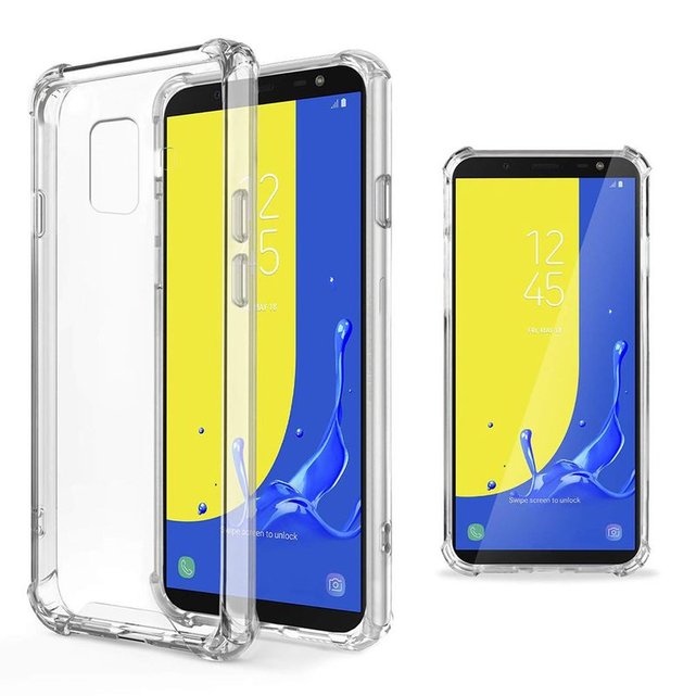 Coque Samsung Galaxy J6 2018 ANTI CHOCS silicone transparente bords renforcés
