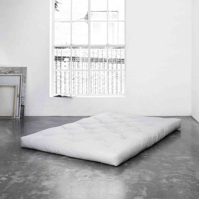 Matelas Futon 100 Coton Ecru Terre De Nuit La Redoute