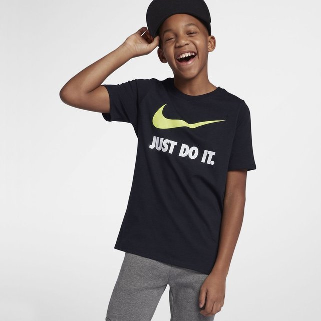 Tee-shirt 6 - 16 ans noir Nike | La Redoute