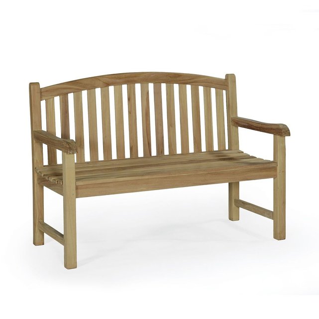 Banc en teck ecograde oxford 130 cm naturel Teck Attitude | La Redoute Banc en teck ecograde oxford 130 cm naturel Teck Attitude | La Redoute