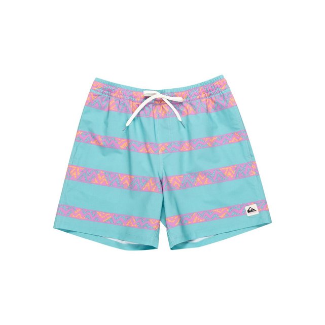 Loja Calções De Banho Quiksilver Portugal - SurfSilk Scallop 19 Homem Rosa