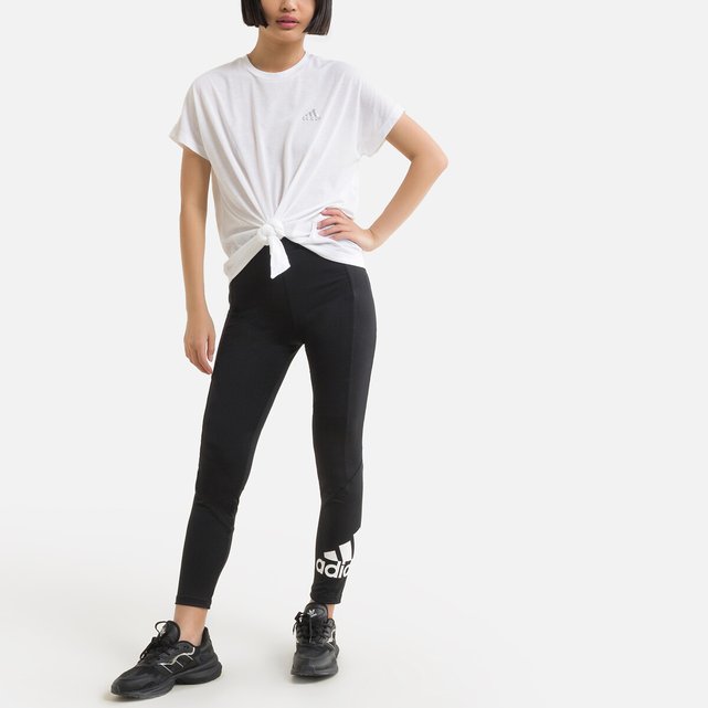 Leggings, halbhohe taille schwarz Adidas Performance | La Redoute