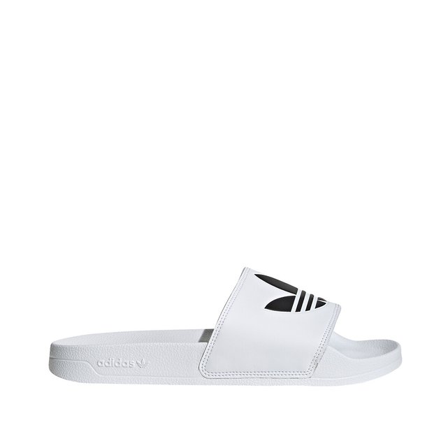 adidas white sliders