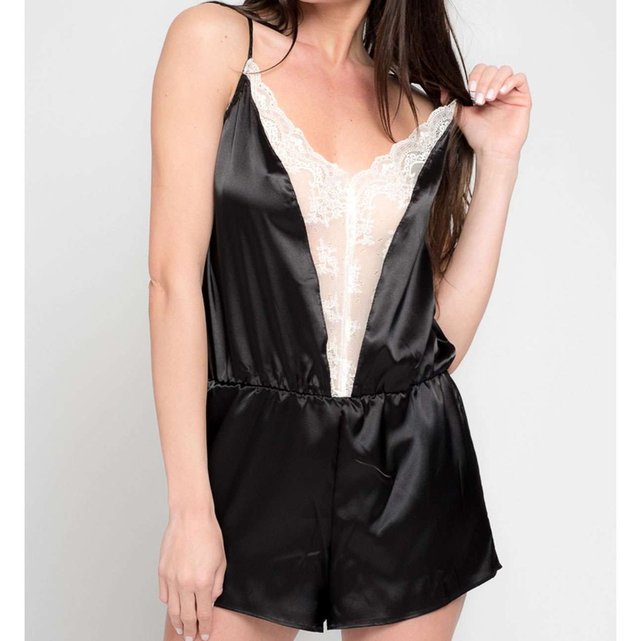 Combi short satin clearance