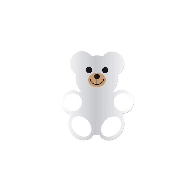 Miroir Bebe Nounours Multicolore Decoloopio La Redoute