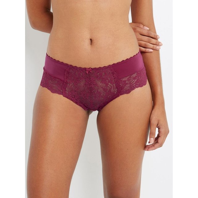 Shorty Marion Cassis Rougegorge Lingerie La Redoute