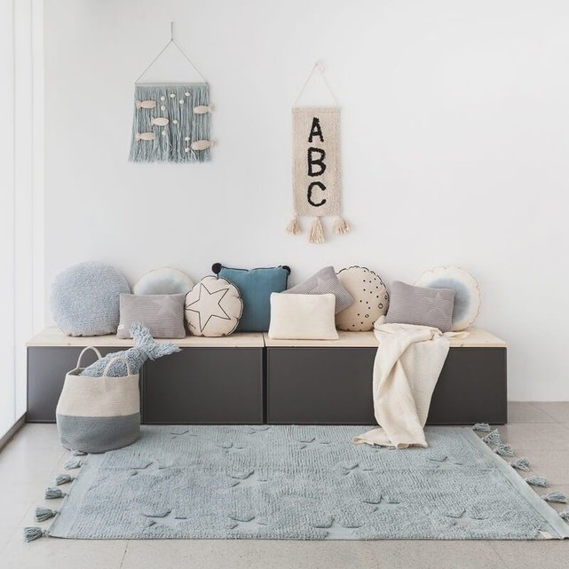 tapis enfant bleu ocan fait main en coton hippy stars lorena canals lorena canals image 0 - Tapis De Chambre tapis enfant bleu ocan fait main en coton hippy stars lorena canals lorena canals image 0 - Tapis De Chambre