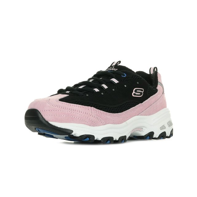 skechers d'lites violet