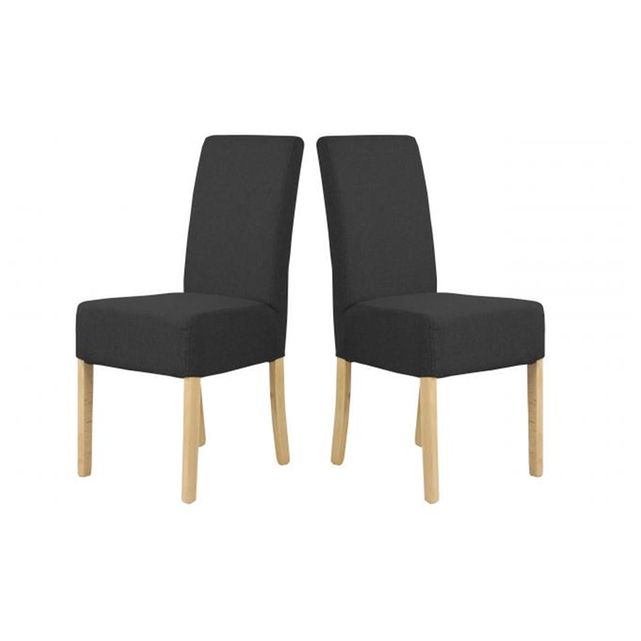 Noir Hauts Dossiers Chaises Chull De 2 Lot D2EH9IeWY