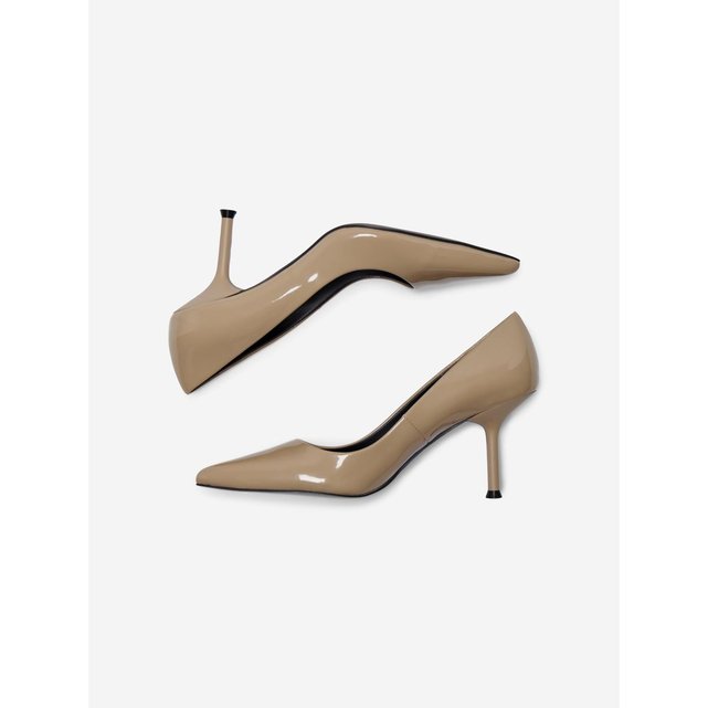 Escarpin bout hotsell ouvert camel