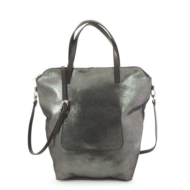 OuiLa Cuir Noir Pailleté Shopping Redoute 16 C Cannes Sac w0mvN8n