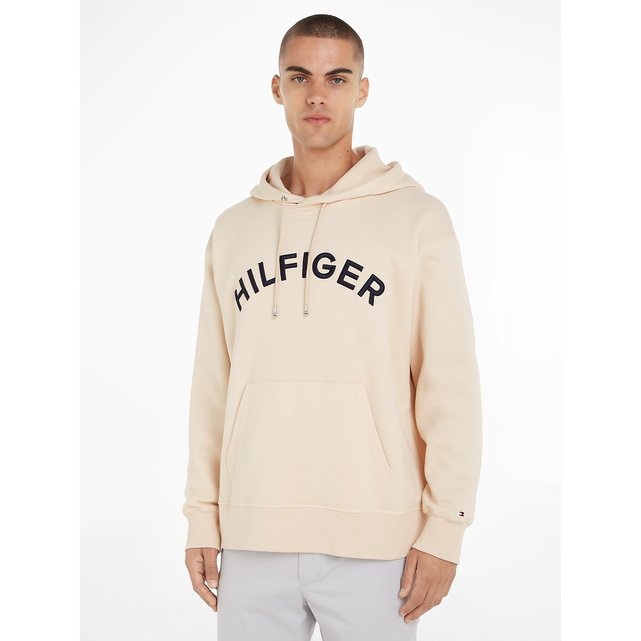 Sweat com capuz, tommy logo branco Tommy Hilfiger