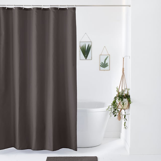 Rideau De Douche Sirène 180x180 Cm – Tissu Polyester Imperméable, Lavable, Lesté – Thème Meerjungfrau Magique