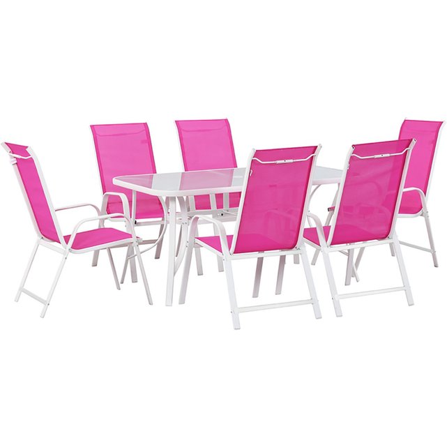 Salon de jardin en textilène \ Salon de jardin en textilène \