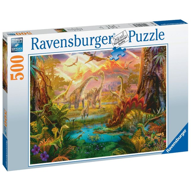 Puzzle rond 500 pièces - Stitch Ravensburger : King Jouet, Puzzle