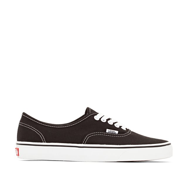 vans authentic trainers in all black