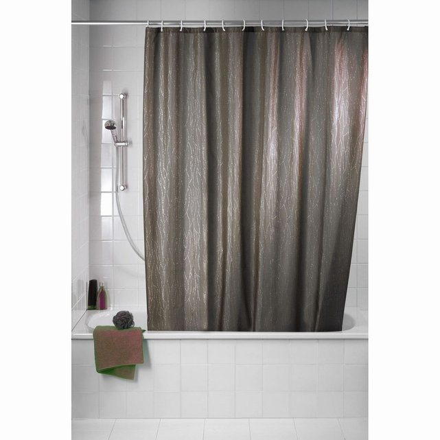Rideau de douche deluxe - gris foncé gris foncé Wenko | La Redoute Rideau de douche deluxe - gris foncé gris foncé Wenko | La Redoute