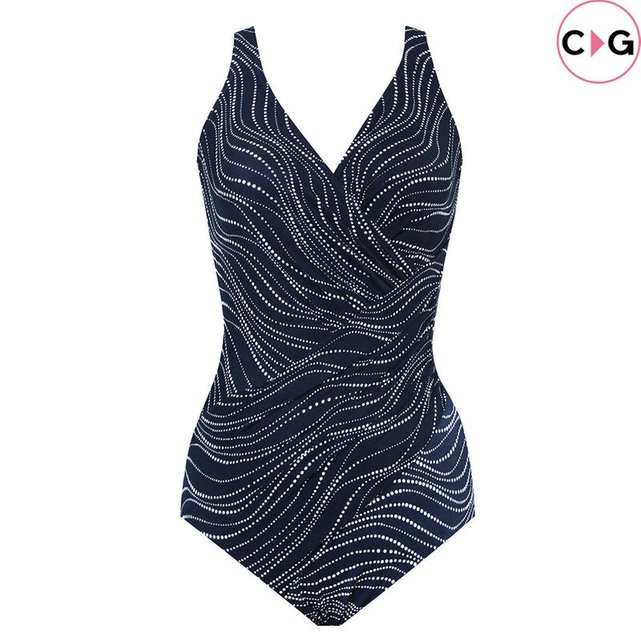 Maillot De Bain Gainant Une Pièce Miraclesuit Oceanus Midnight Blue Miraclesuit La Redoute 