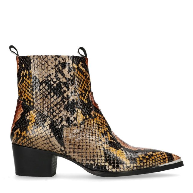 bottines imprime serpent