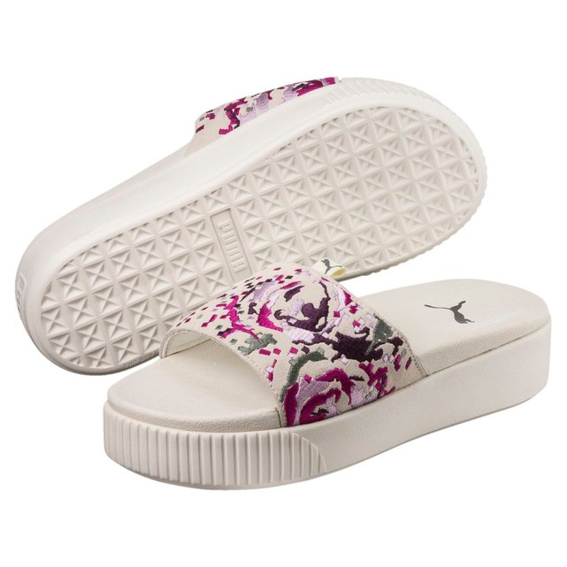 Platform Embroidery Sandales PUMA Slide Bold femme pour HOU7c5q17