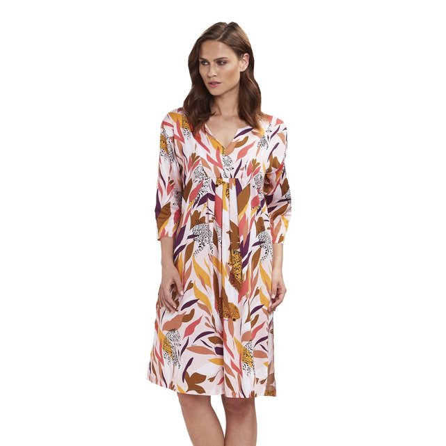 Robe De Plage Imprimé Tigré Voyage