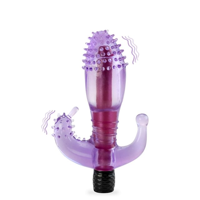 Vibromasseur triple plaisir noir Love And Vibes | La Redoute