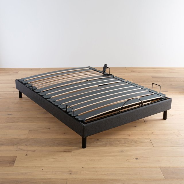 Sommier De Relaxation Electrique Monocouchage Gris Reverie La Redoute