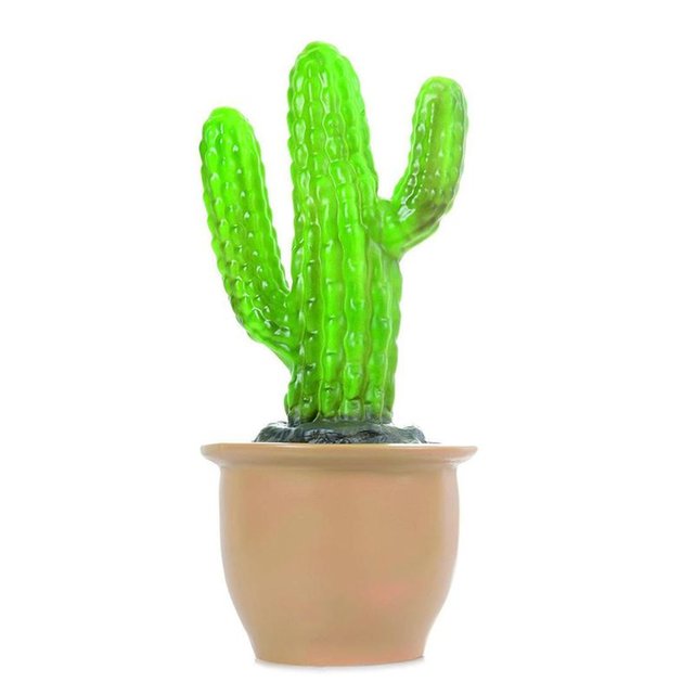 Finger cactus - lampe à poser / veilleuse led cactus vert ...