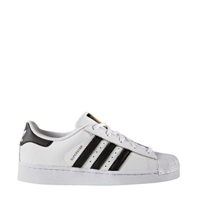 Superstar c kids leather trainers 
