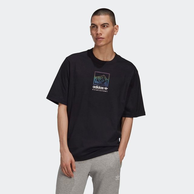 T-shirt adiplore premium noir Adidas Originals | La Redoute