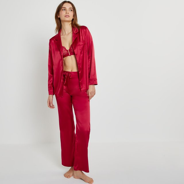 Pyjama satin 2025 la redoute