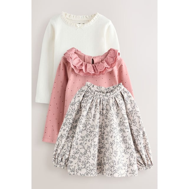 Haut Manches Longues Fille Next - Taille 8 Ans - Occasion Très Bon état