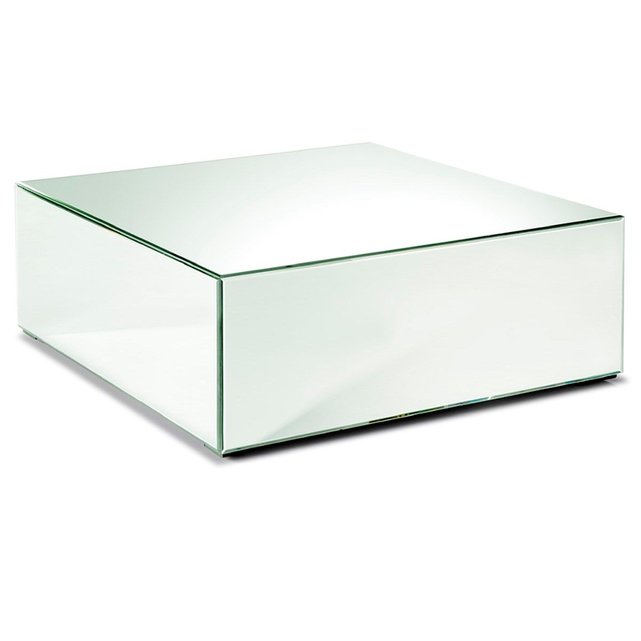 Table Basse Miroir Reflect Argent Novatrend La Redoute