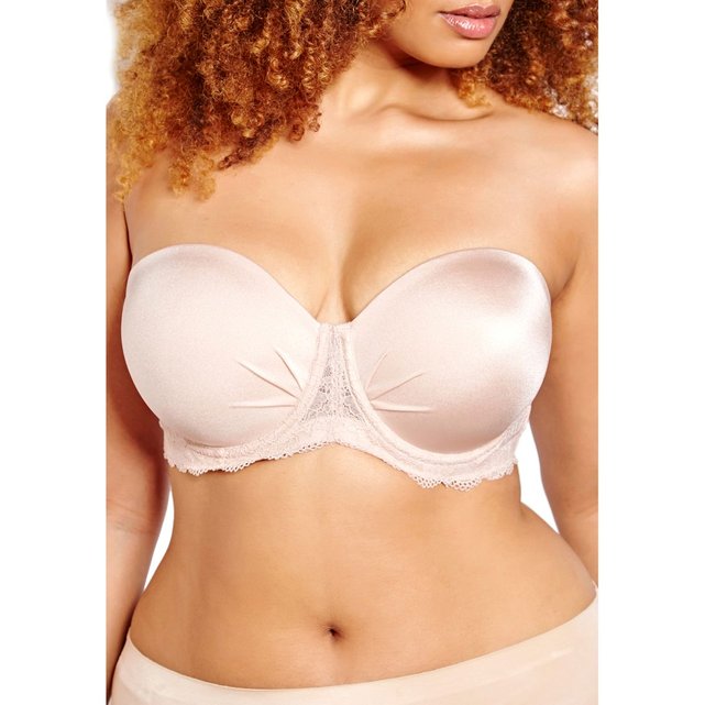 Soutiens-gorge à bretelles amovibles Soutiens gorge > Bretelles Amovibles Arborer un joli top bustier ou une robe dos nu, sans laisser apparaître de lanières sur ses épaules, c'est tout l'art du soutien-gorge sans bretelles: il assure un bon maintien de la poitrine tout en se faisant discret.