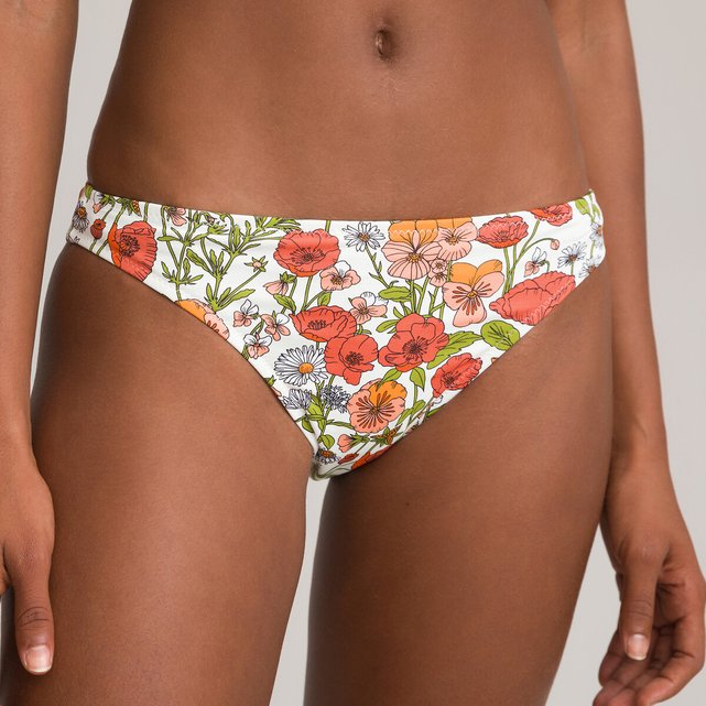 Floral print bikini bottoms print Redoute | La Redoute
