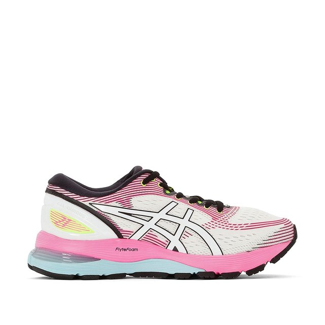 asics gel nimbus 13 femme cyan