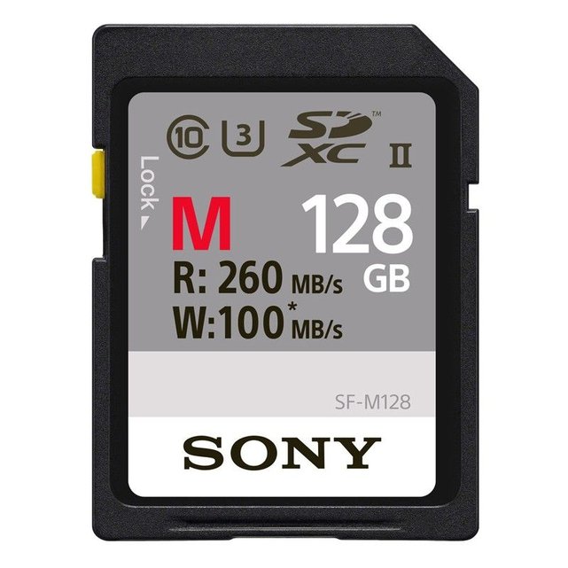  Carte  sd  128 go  uhs ii r260 w100 sf m128 t Sony La Redoute