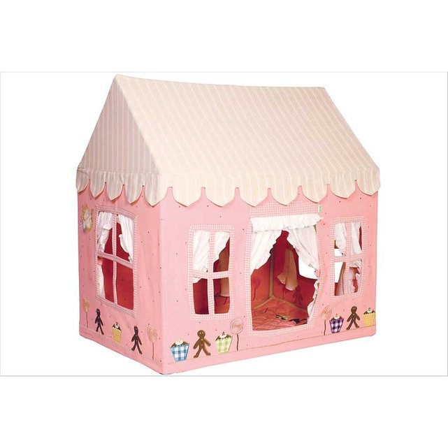 Petite maison en tissu rose pour filles - Win Green Petite maison en tissu rose pour filles - Win Green