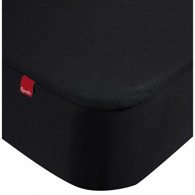 Drap housse protège matelas imperméable 2 en 1 noir Epeda ...