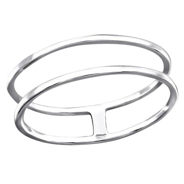double bague en argent double bague en argent