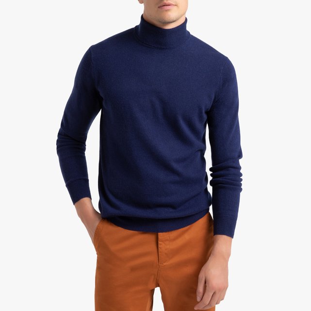 blue roll neck