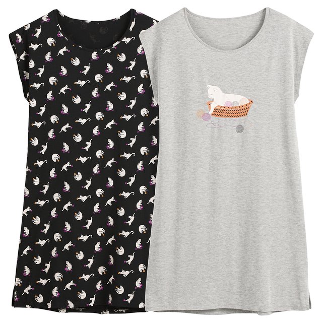 Camicia stampa gatti sales