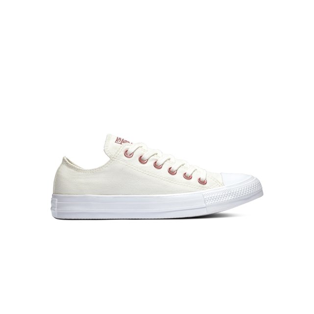 Chuck Taylor All Star Ox Canvas Low Top Trainers Off White