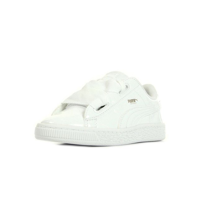 puma heart blanche fille puma heart blanche fille