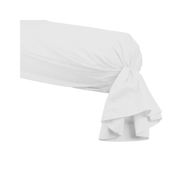 Sensei Maison - Taie de traversin en Percale de Coton Soft Percale - 45x185 cm - Ecru
