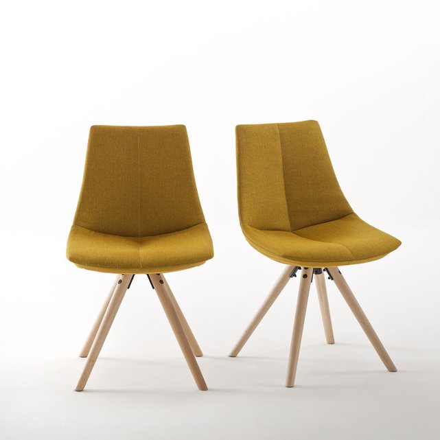 Lot de 2 chaises rembourrées ASTING