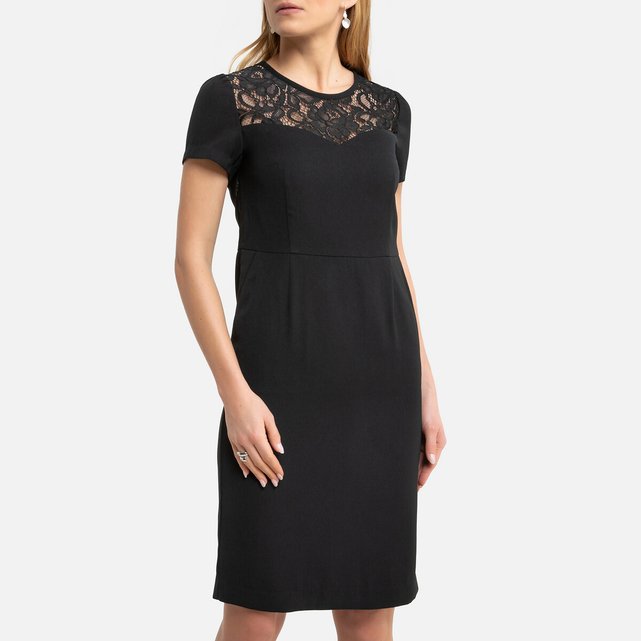 Gerades Kleid mit kurzen Ärmeln  ANNE WEYBURN image 0