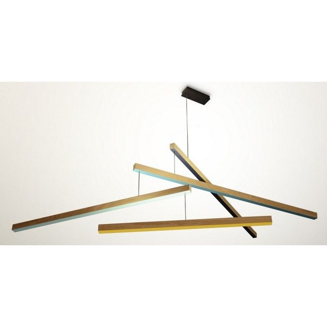 Lampe Suspension Design Bois Tasso The Presse Citron La Redoute
